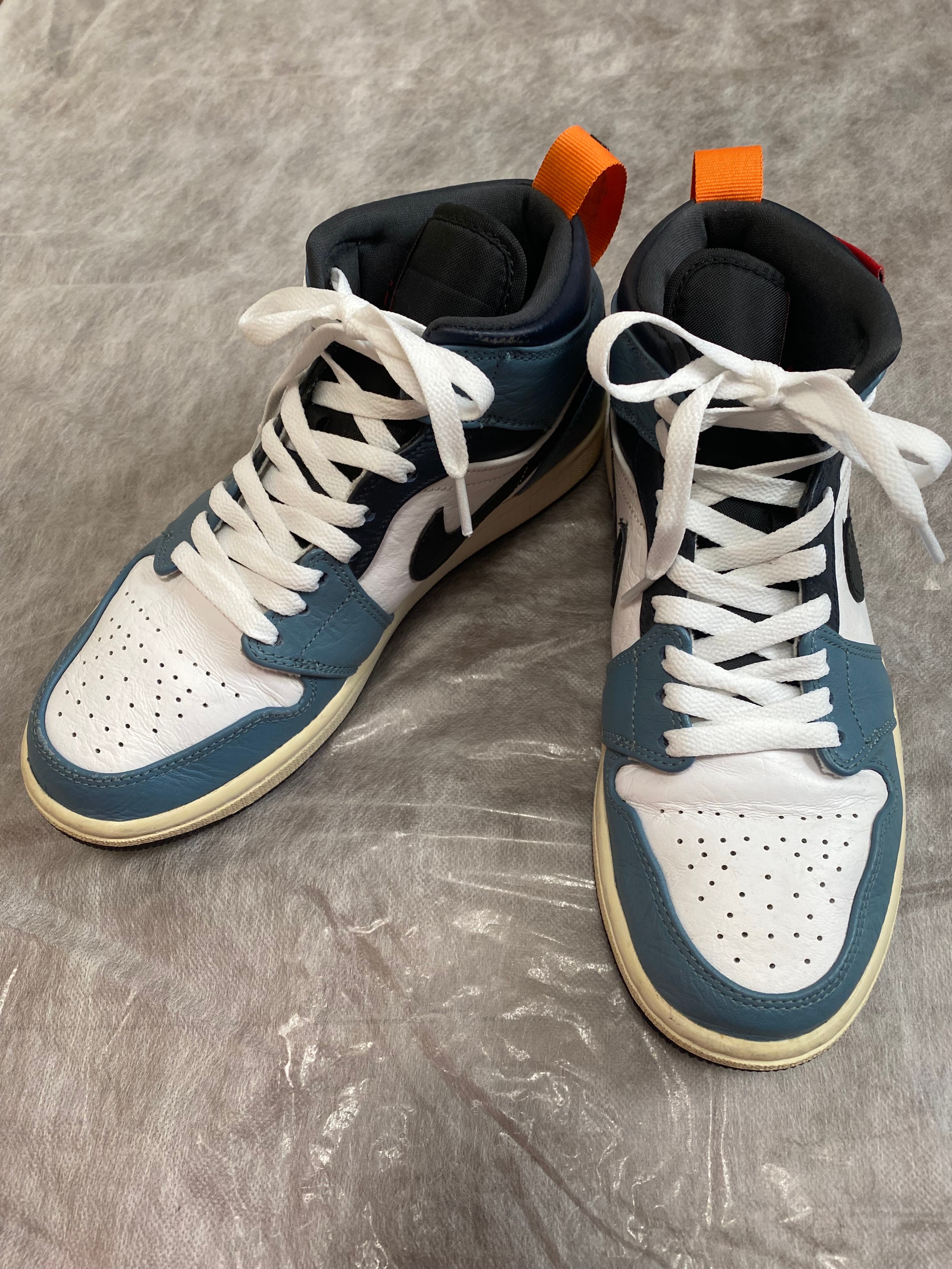 FACETASM × Nike Air Jordan 1 Mid "White/Navy"