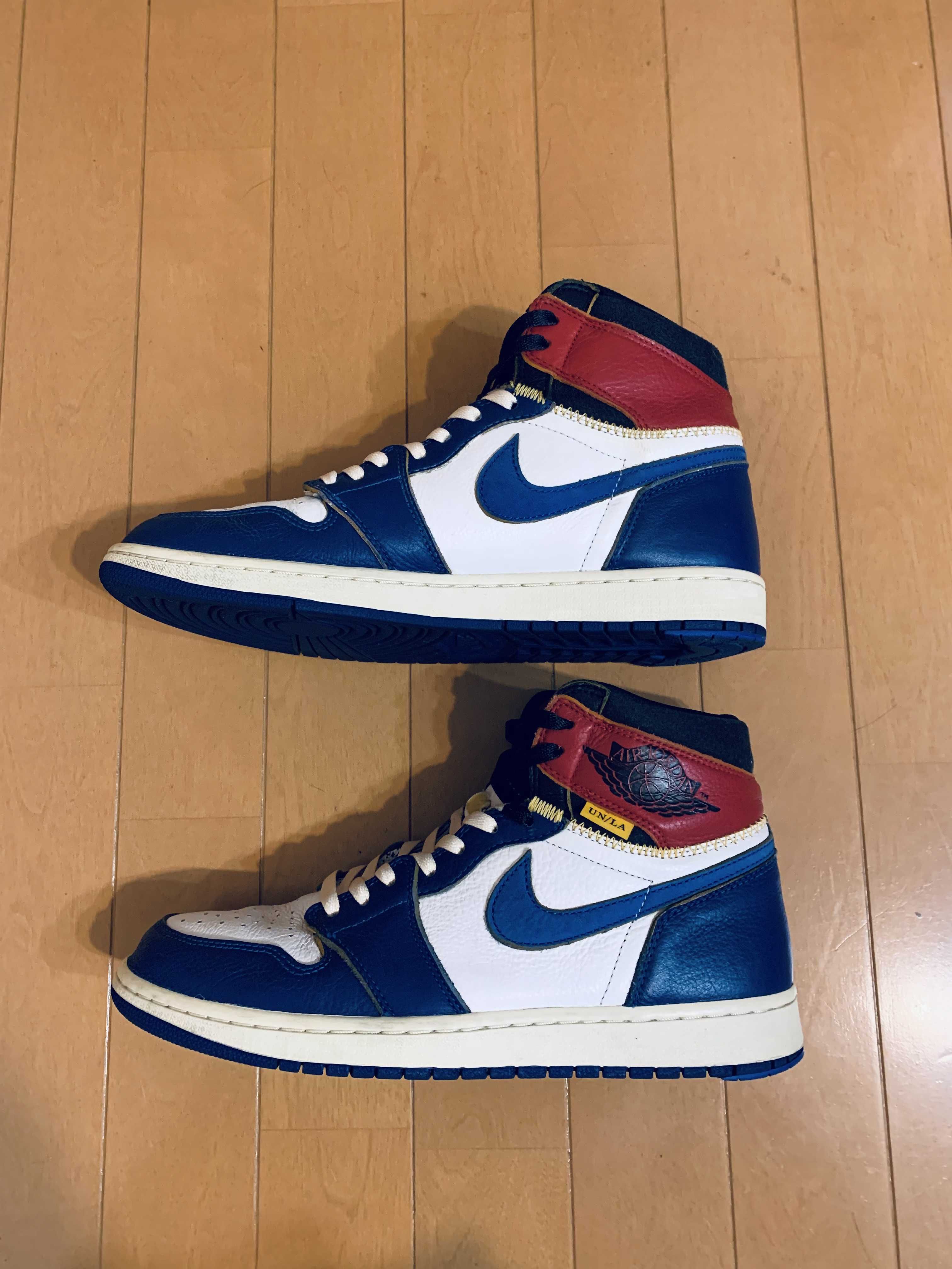 Union × Nike Air Jordan 1 Retro High OG NRG "Storm Blue/Varsity Red"
