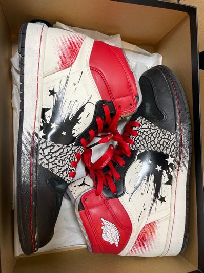 Nike Air Jordan 1 Retro High Dave White Wings For The Future