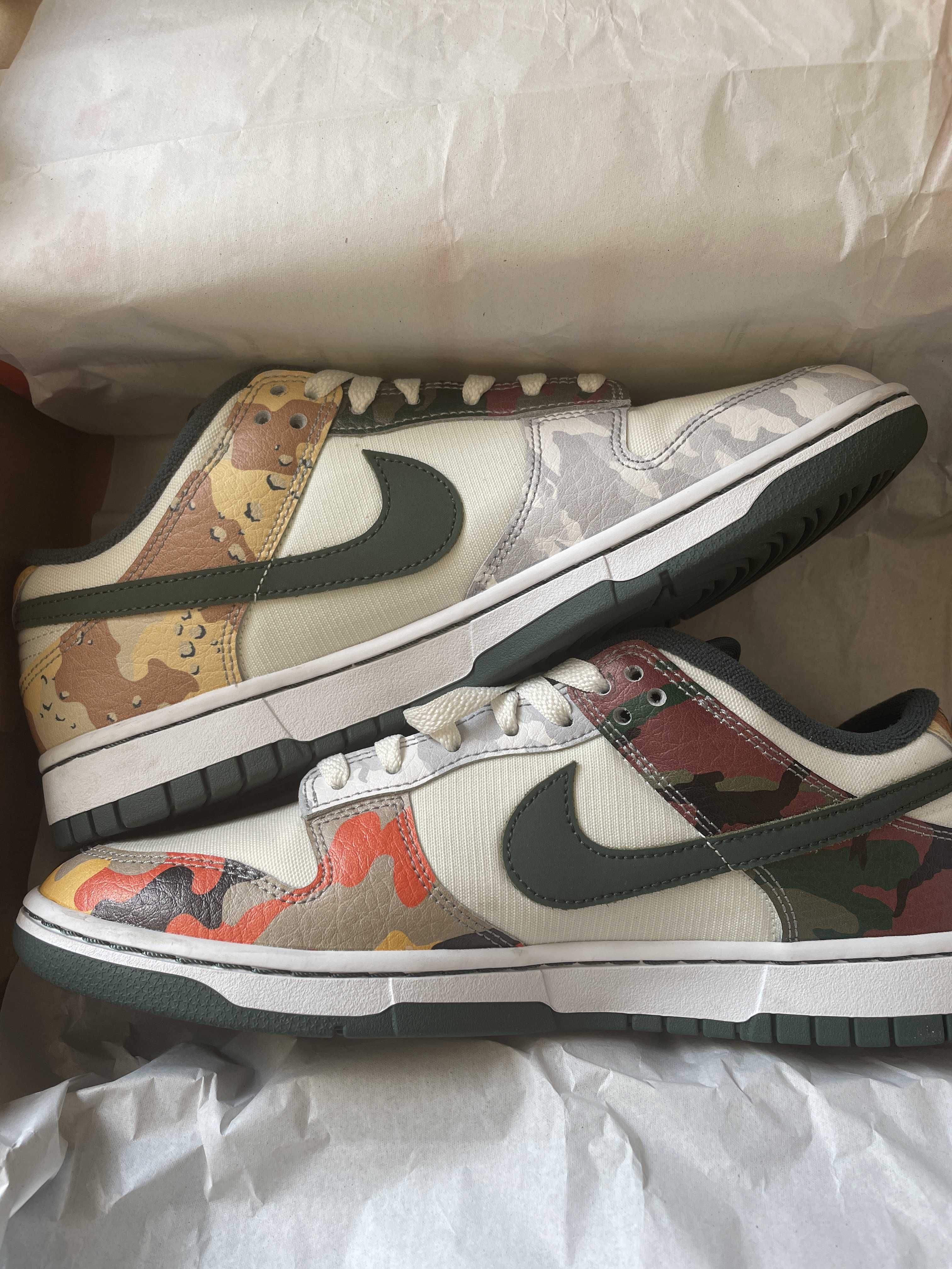 Nike Dunk Low "Sail Multi Camo"