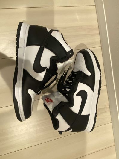 Nike Women's Dunk High "Black and White"