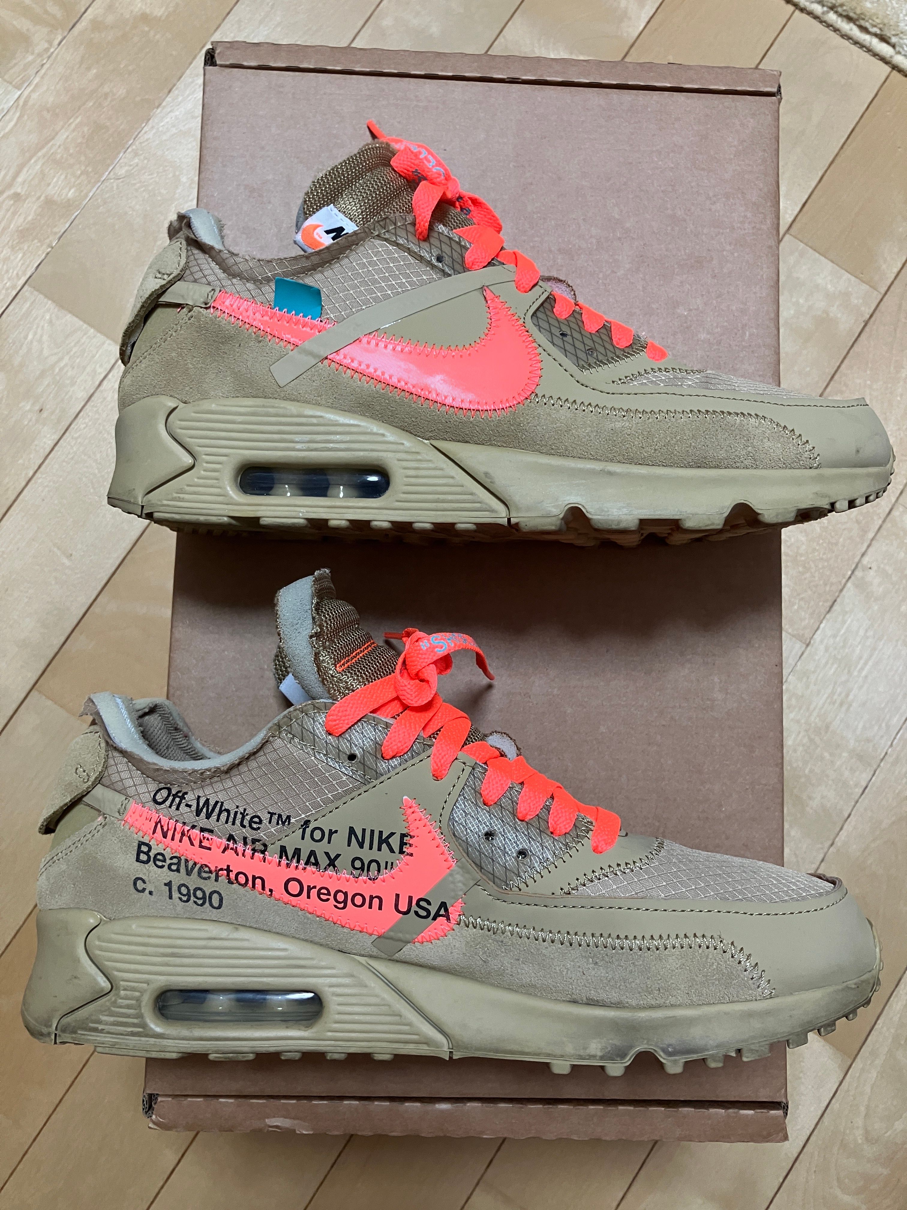 Off-White × Nike Air Max 90 "Desert Ore"