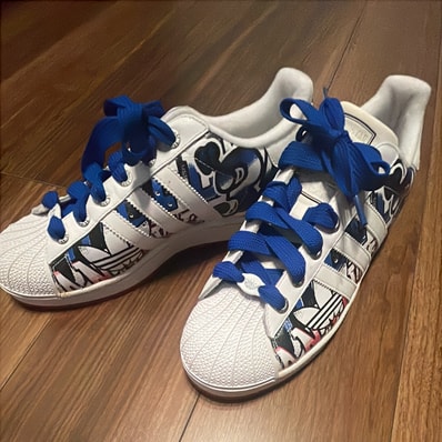 adidas Superstar 35th Anniversary Graphic "White/Red/Blue"