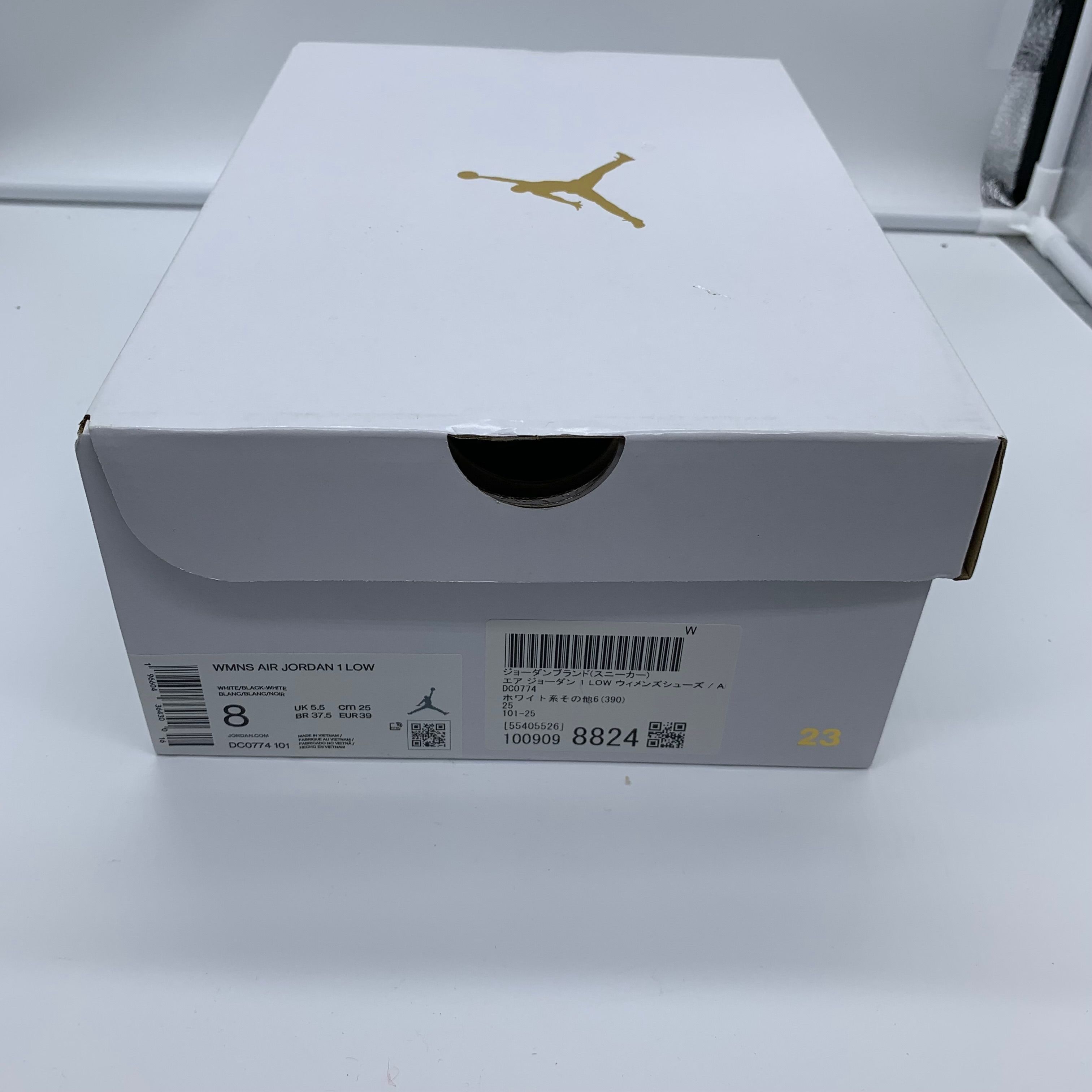 Nike Women's Air Jordan 1 Low "White/Black"