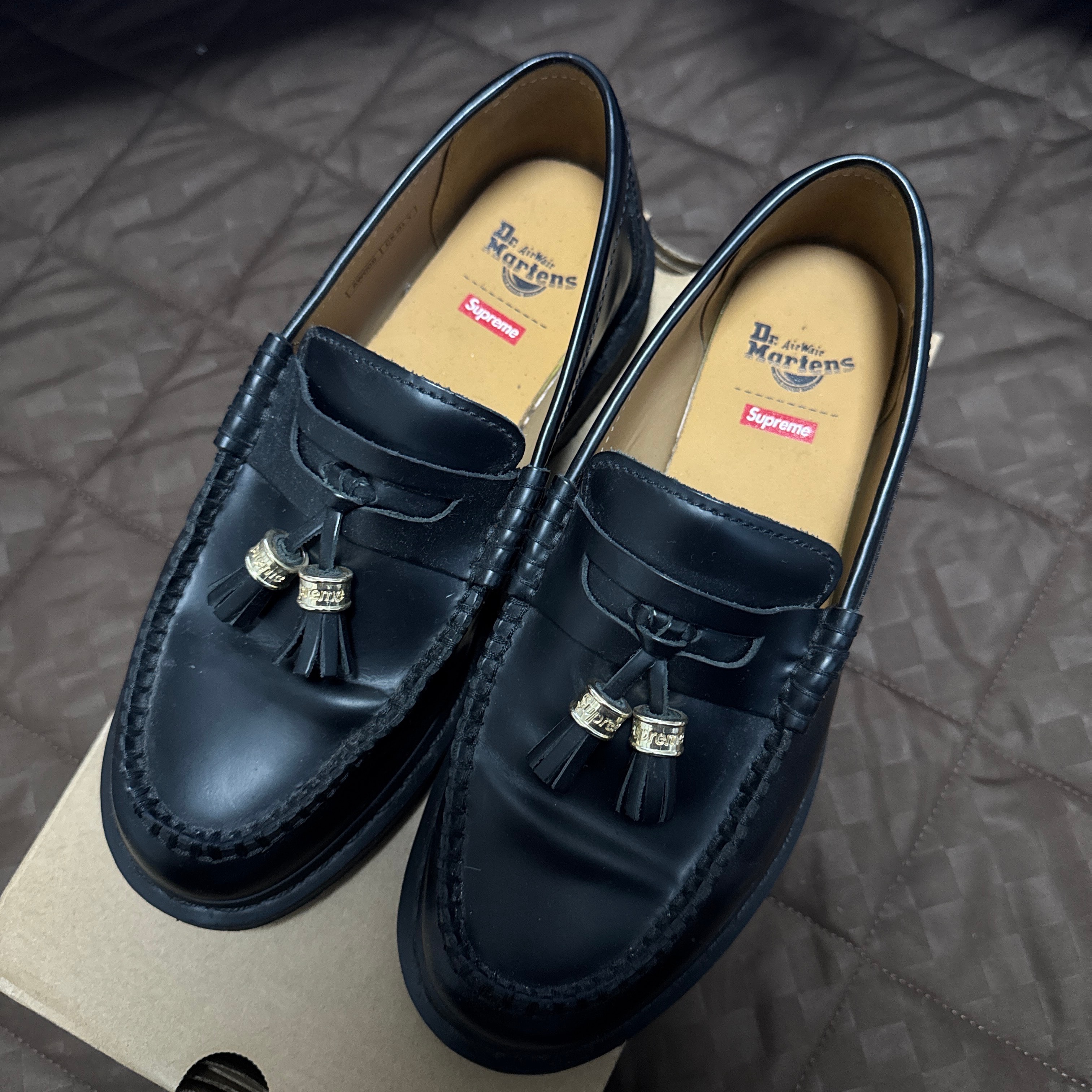Supreme × Dr.Martens Penton Tassel Loafer "Black"