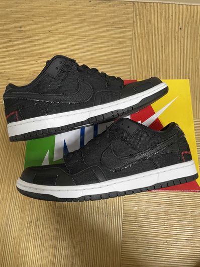 Wasted Youth × Nike SB Dunk Low "Black Denim" / VERDY