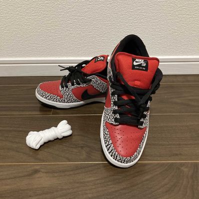 Supreme × Nike SB Dunk Low "Red Cement"(2012)