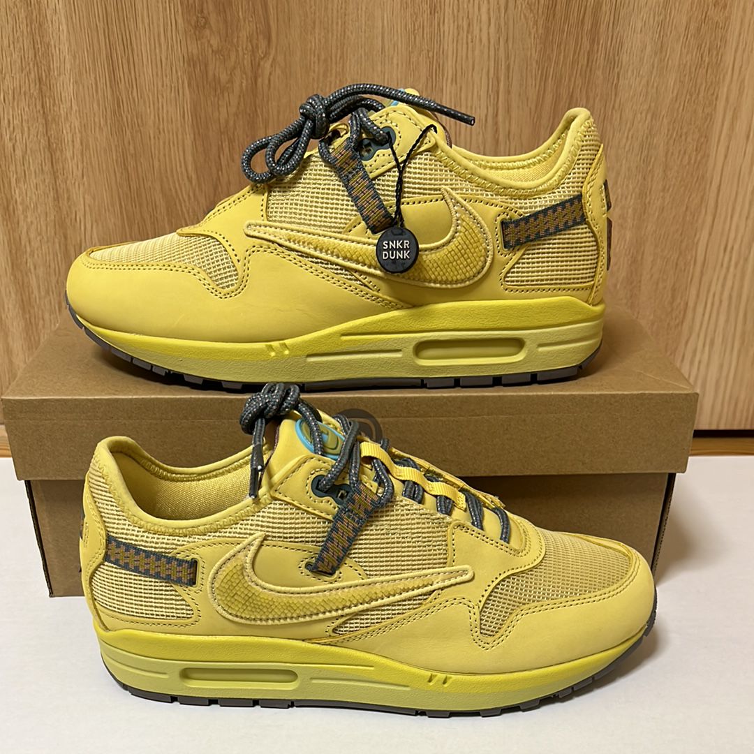 Travis Scott × Nike Air Max 1 "CACT.US Gold"