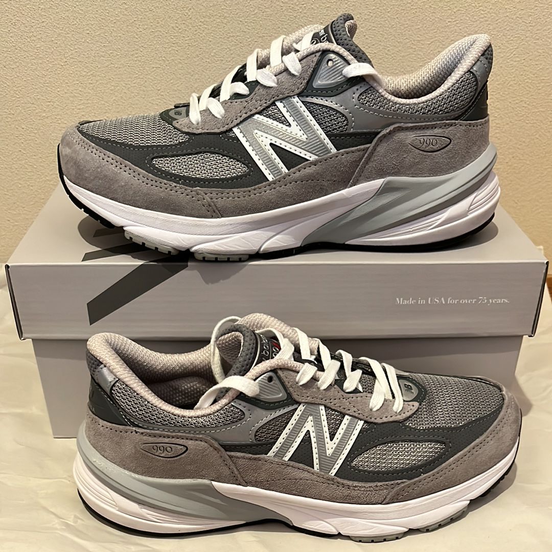 New Balance 990V6 "Gray" (Heel Logo NB)