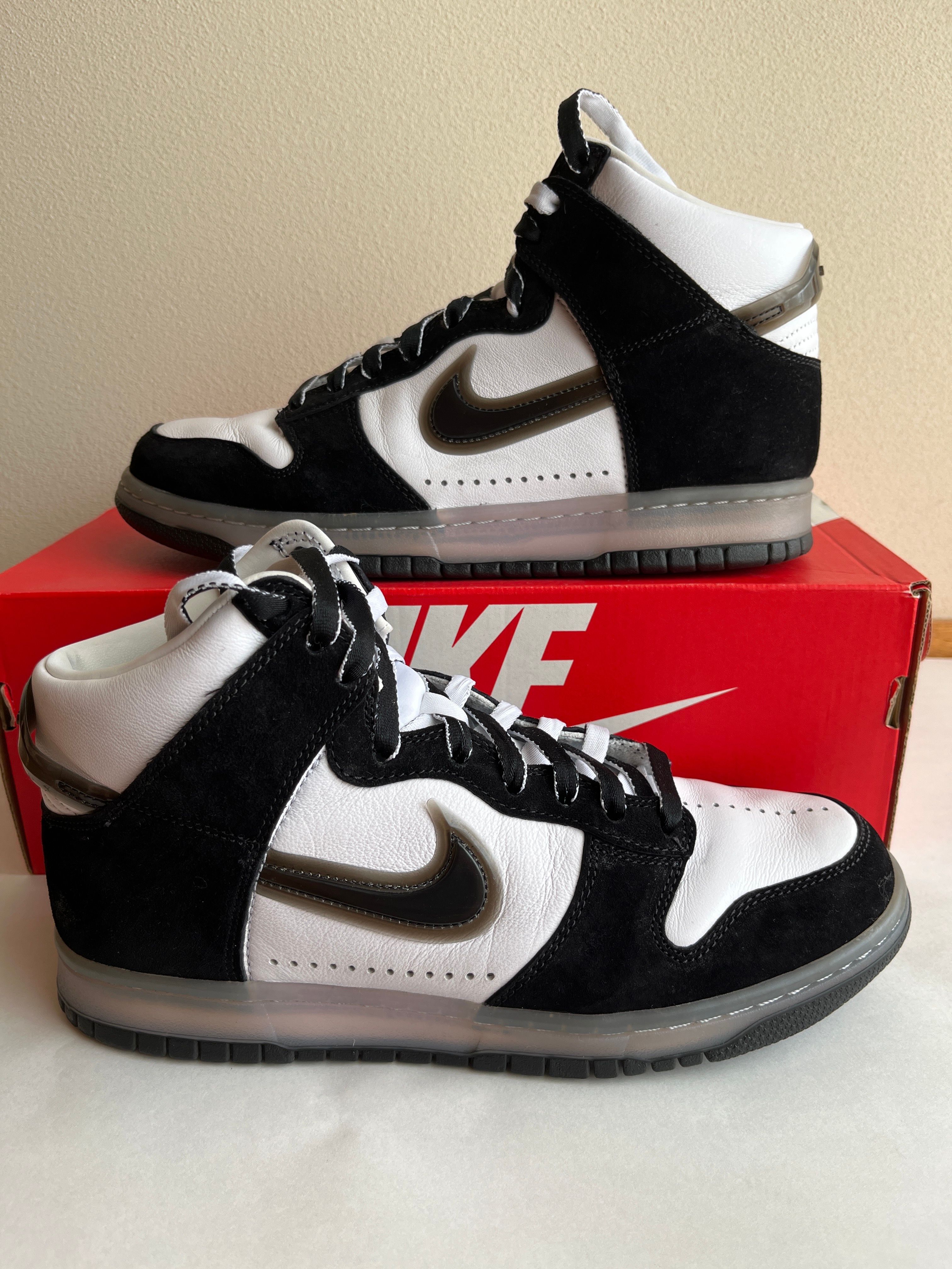 SLAM JAM x NIKE DUNK HIGH "WHITE/CLEAR BLACK"