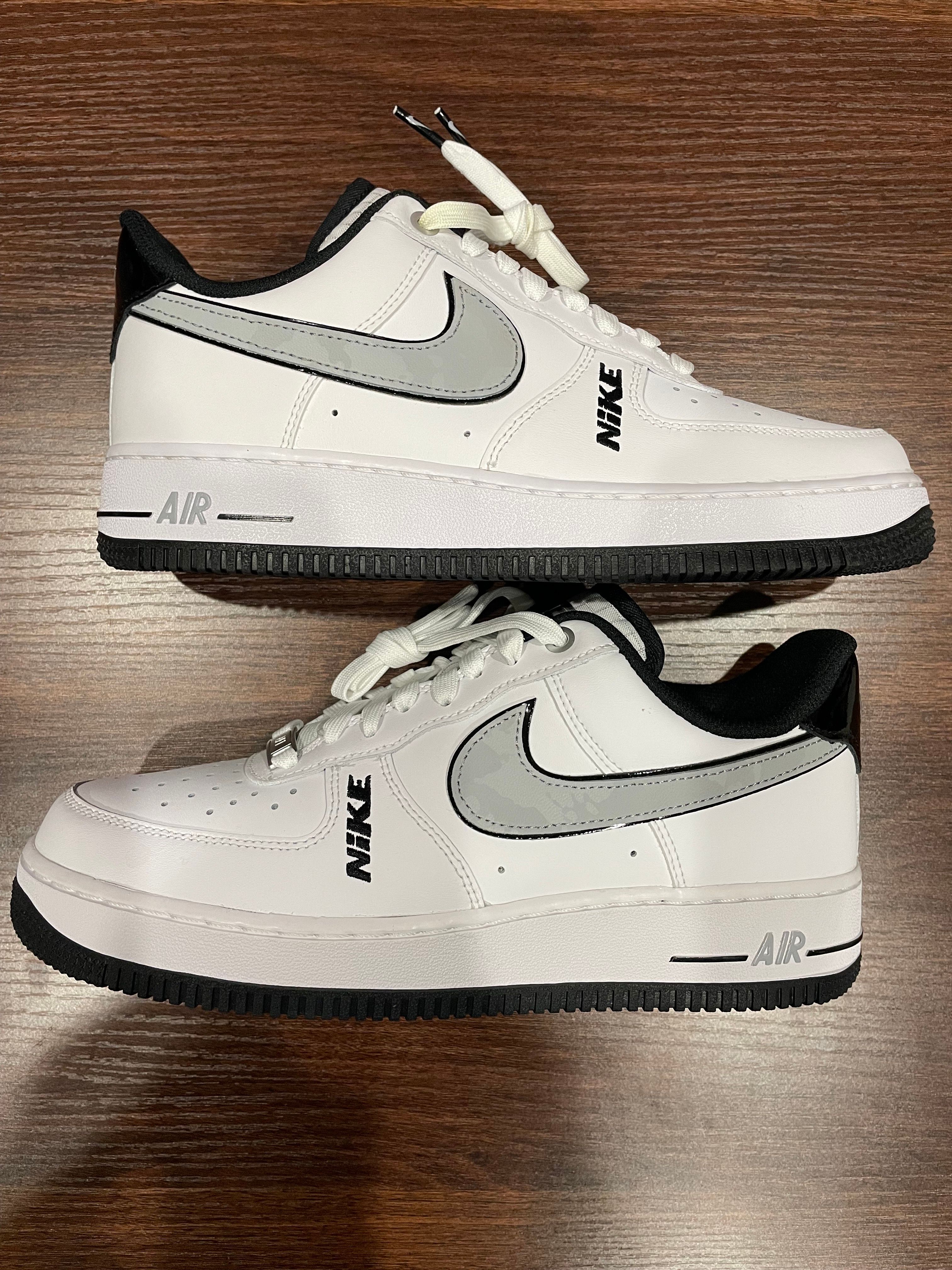 Nike Air Force 1 Low 07 "White/Black/Wolf Grey"
