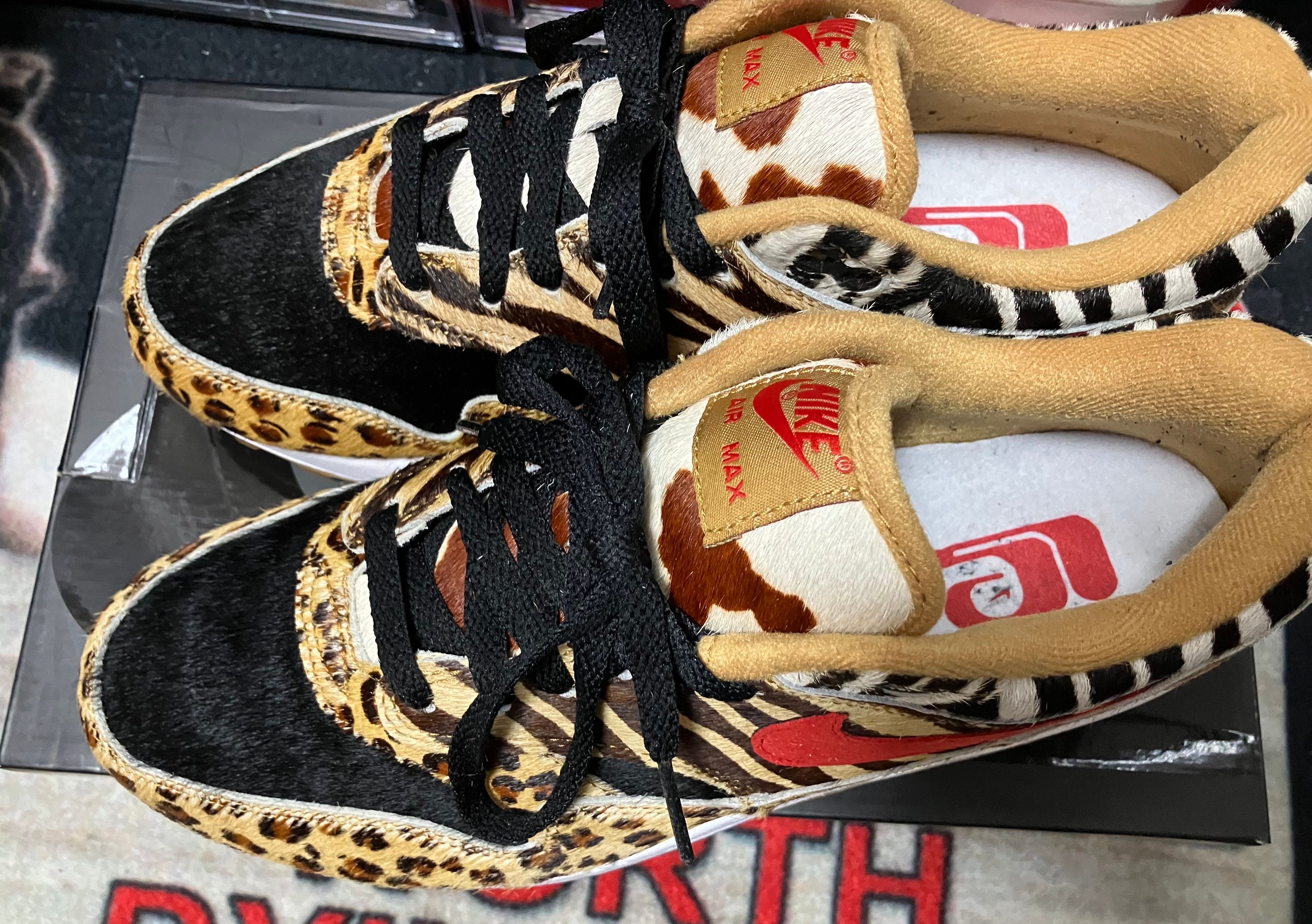 atmos × Nike Air Max 1 DLX "Animal Pack/Safari"