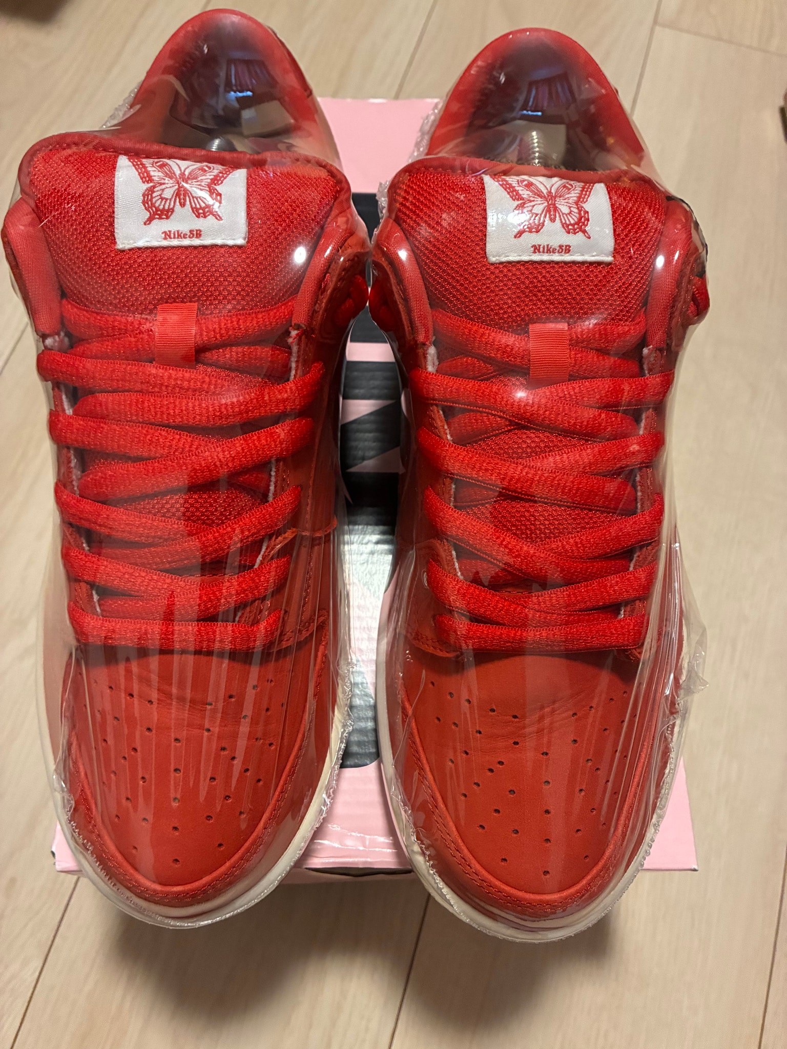 Girls Don't Cry × Nike SB Dunk Low Pro QS "Red" / VERDY