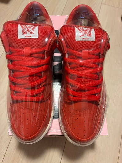 Girls Don't Cry × Nike SB Dunk Low Pro QS "Red" / VERDY