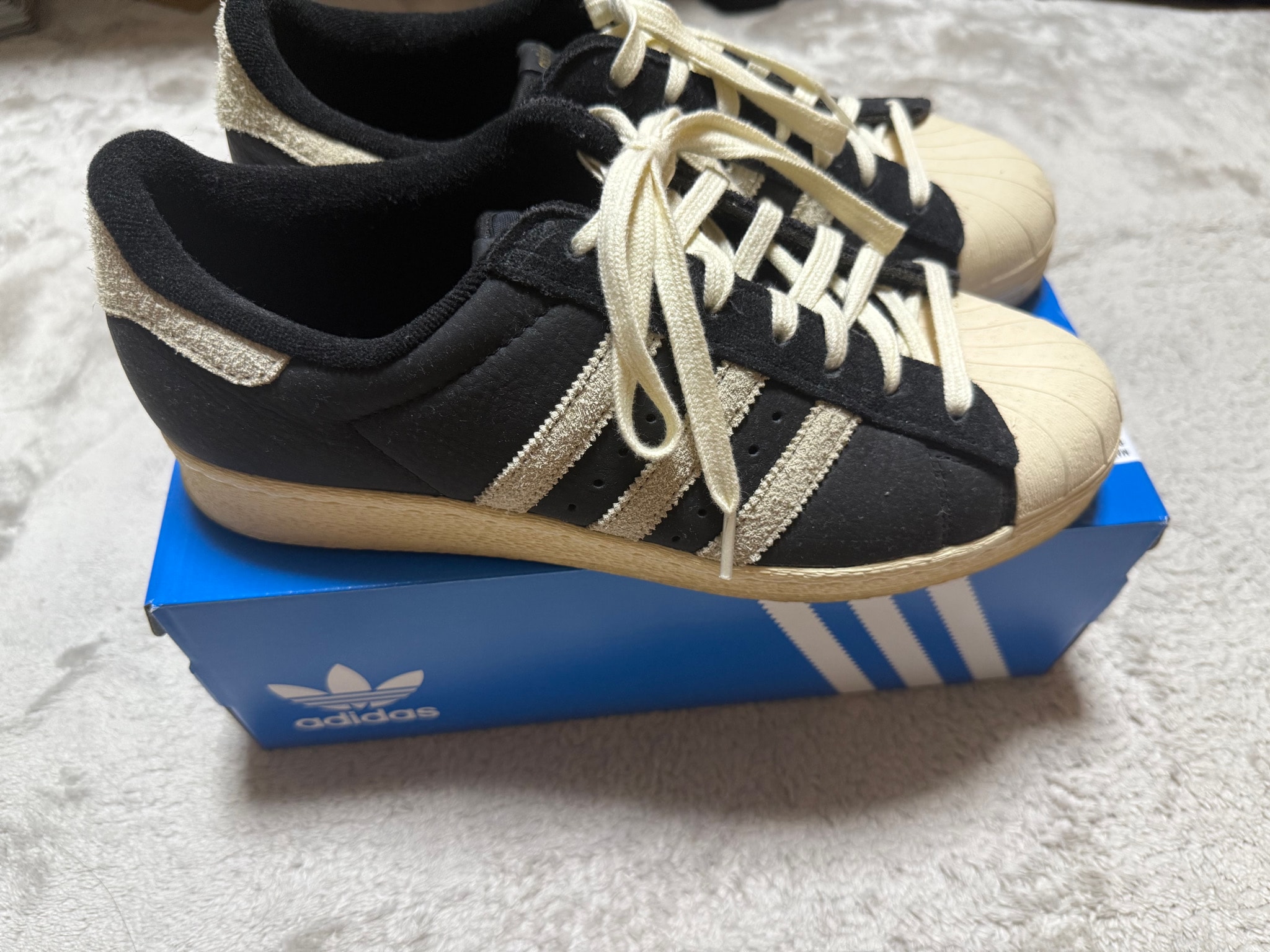 adidas Superstar 82 "Core Black/Alumina/Cream White"