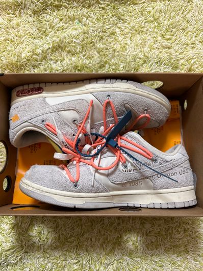 OFF-WHITE × NIKE DUNK LOW 1 OF 50