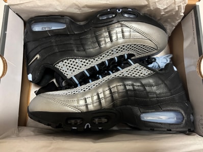 Palace Skateboards × Nike Air Max 95 Big Bubble "Metallic Silver/Aluminum"