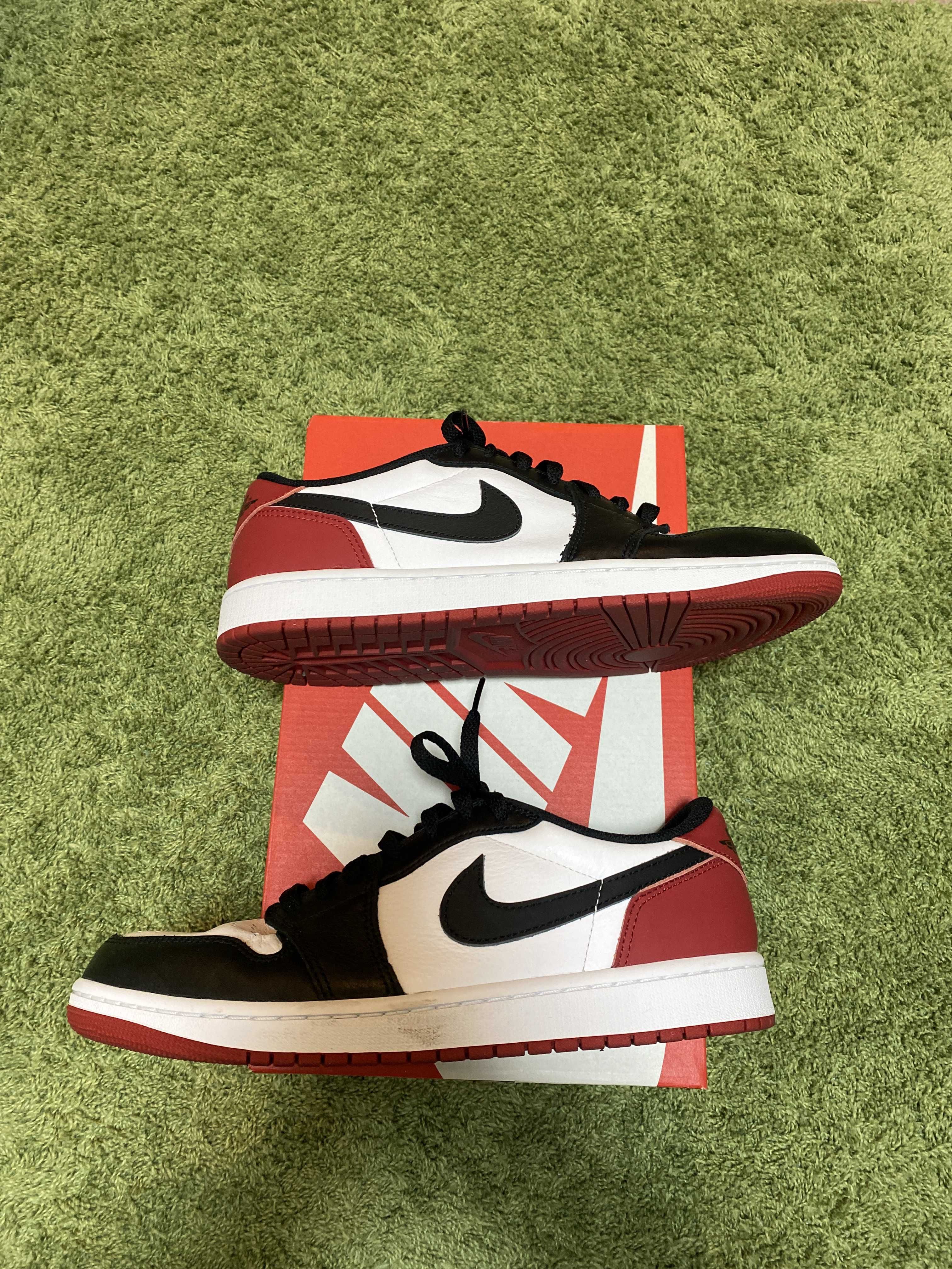 Nike Air Jordan 1 Retro Low OG "Black Toe"