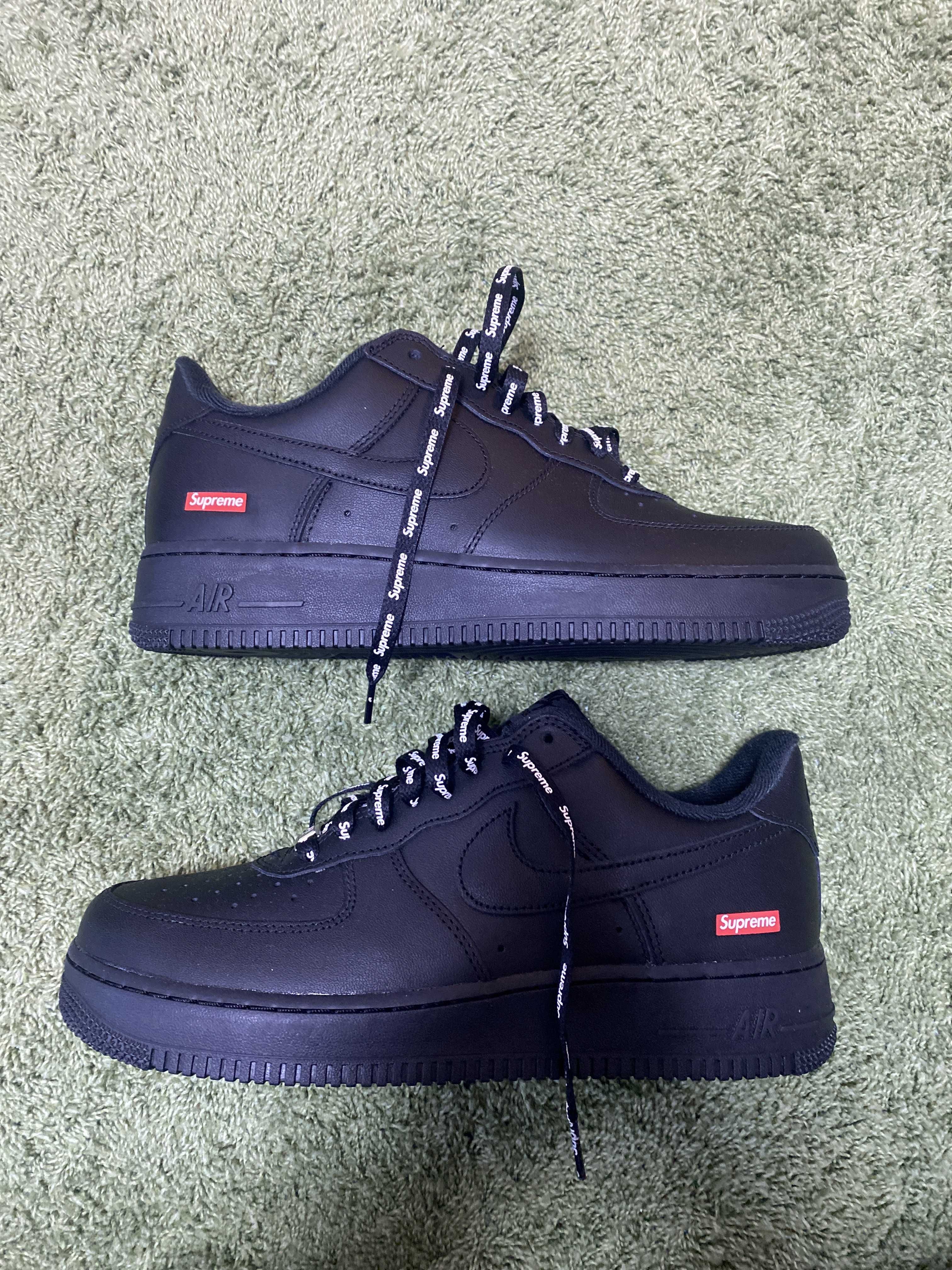 Supreme × Nike Air Force 1 Low "Black"