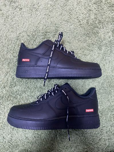 Supreme × Nike Air Force 1 Low "Black"