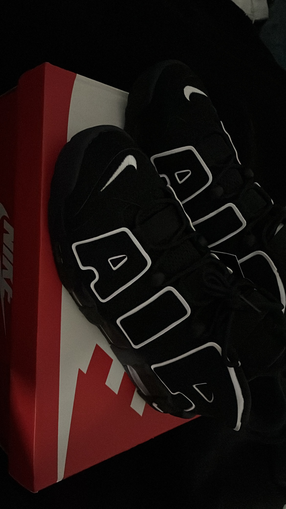 Nike Air More Uptempo "Black/White"(2020)