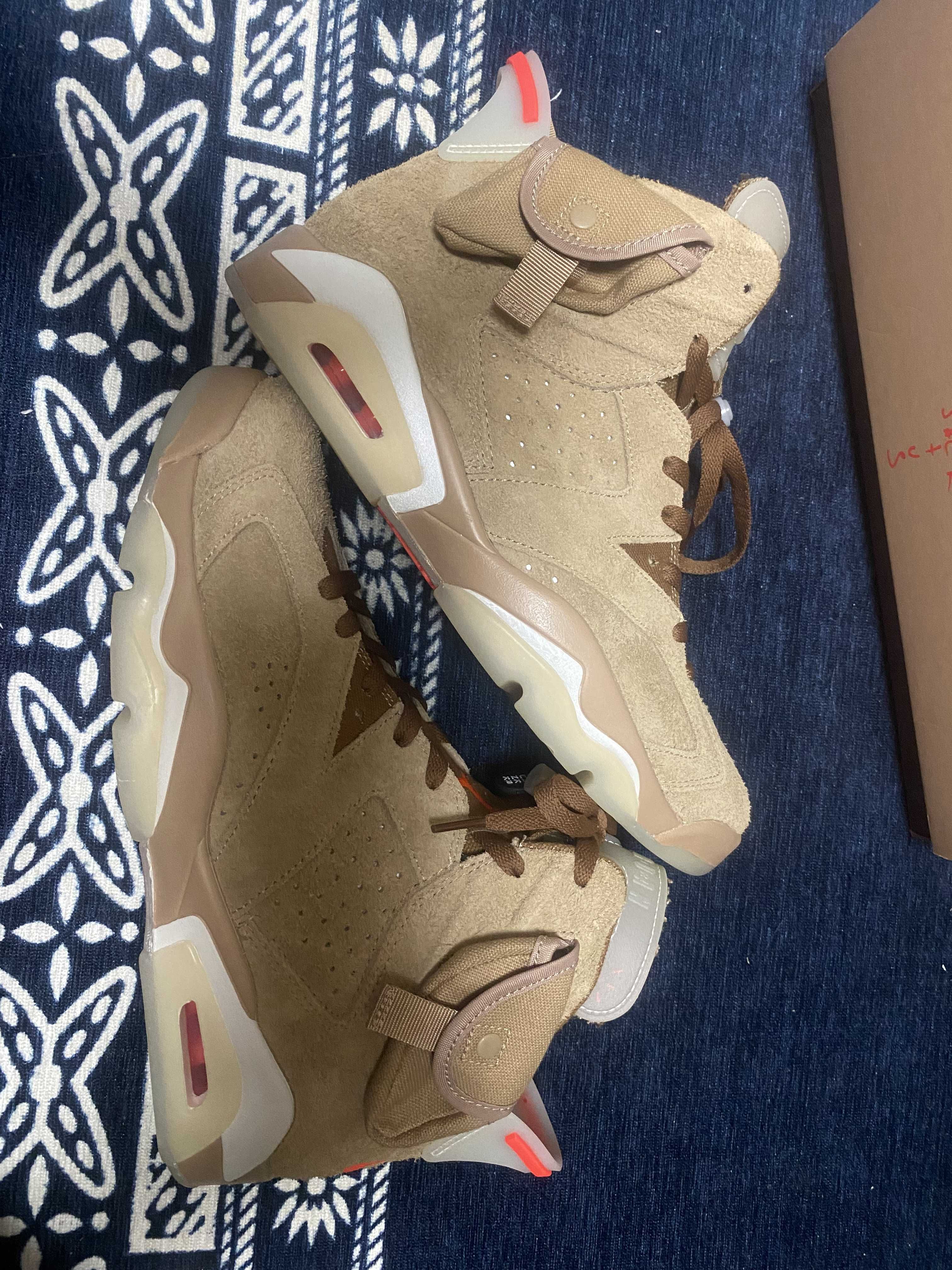 Travis Scott × Nike Air Jordan 6 "British Khaki"