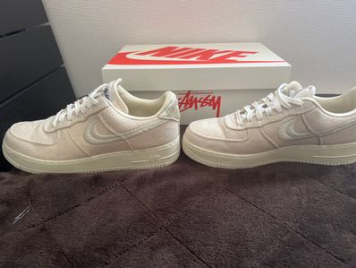 Stussy × Nike Air Force 1 Low "Fossil Stone"
