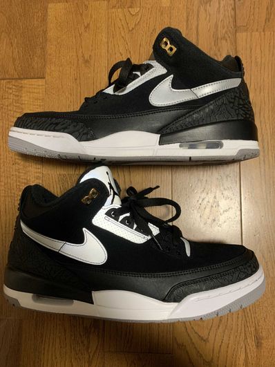 Nike Air Jordan 3 Retro Tinker "Black/Cement Grey"