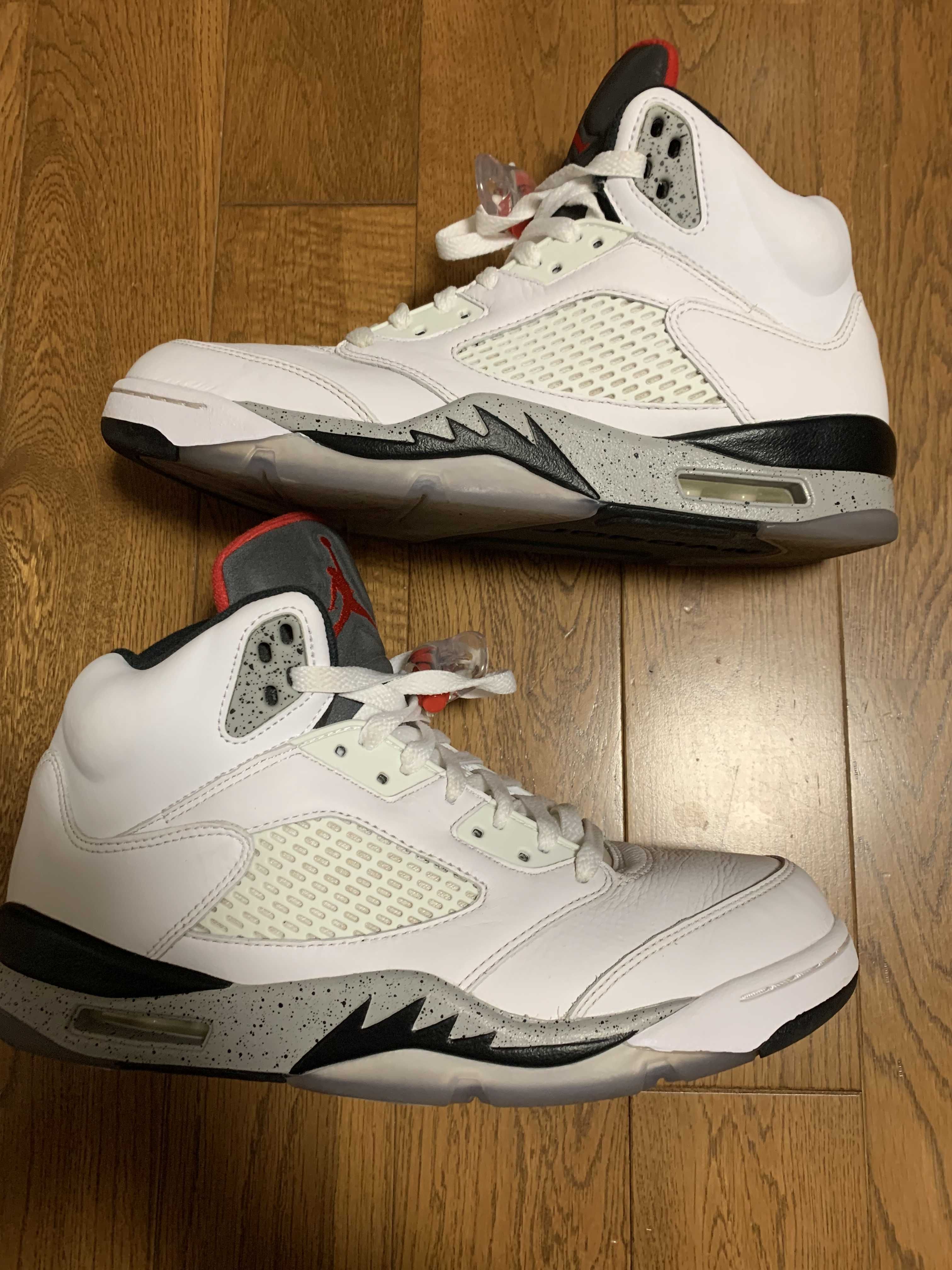 NIKE AIR JORDAN 5 RETRO "WHITE CET"