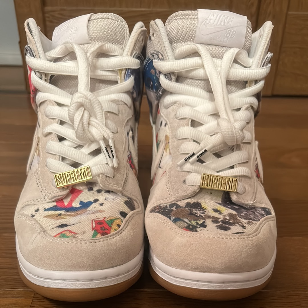 Supreme × Nike SB Dunk High "Rammellzee"