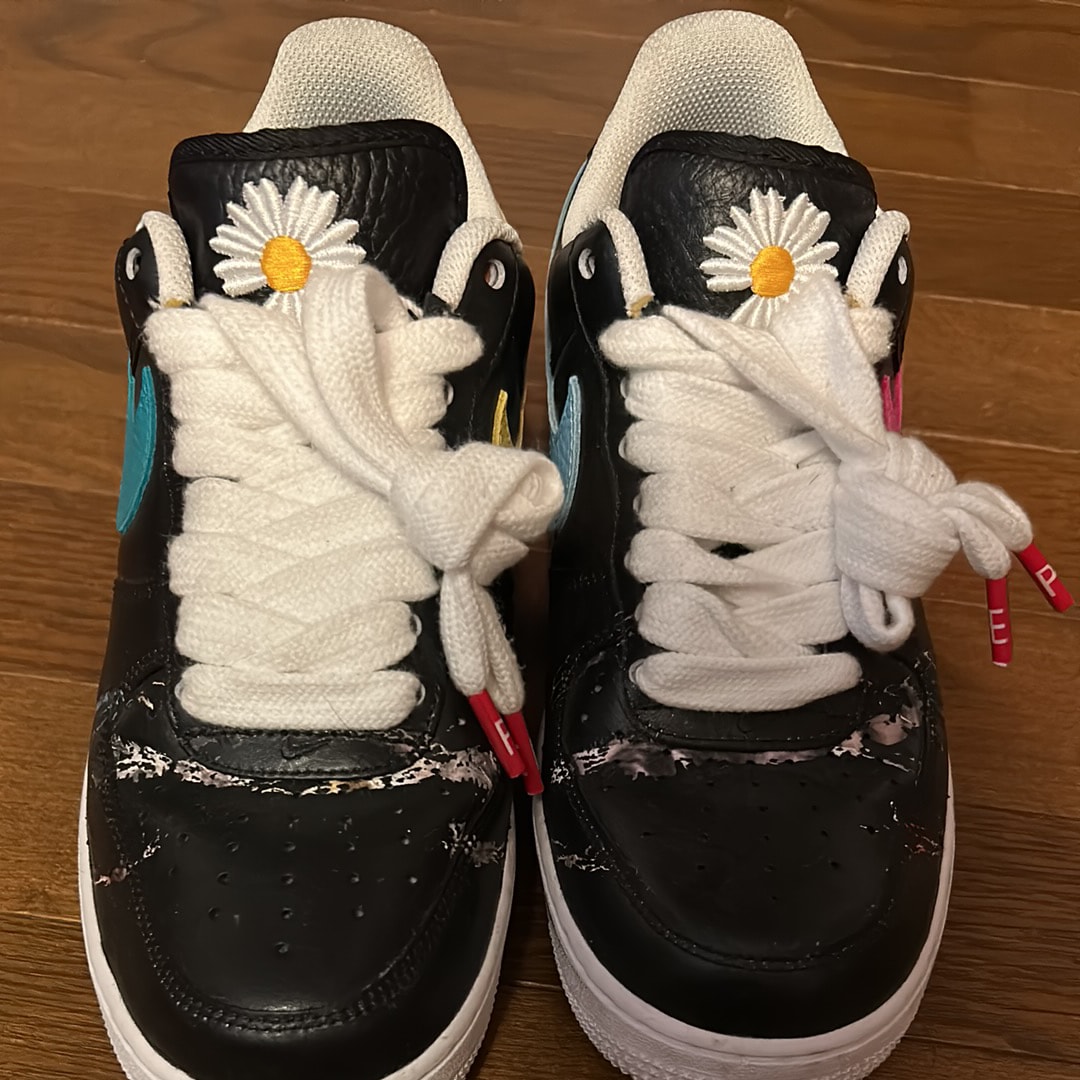 PEACEMINUSONE × Nike Air Force 1 Low '07 Para-Noise 3.0 "Black and Multi-Color" / G-DRAGON