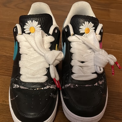 PEACEMINUSONE × Nike Air Force 1 Low '07 Para-Noise 3.0 "Black and Multi-Color" / G-DRAGON
