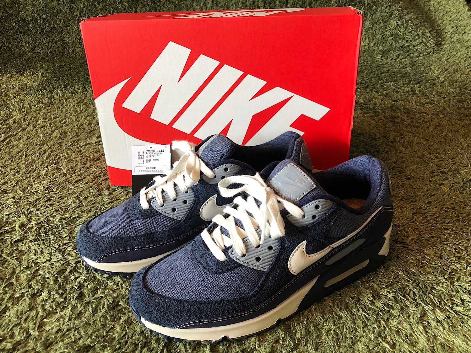 NIKE AIR MAX 90 "DIFFUSED BLUE/SAIL/MIDNIGHT NAVY/OBSIDIAN MIST"
