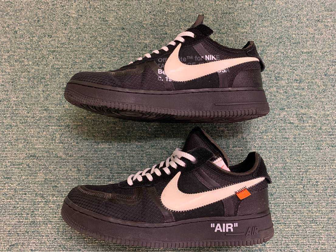 Off-White × Nike Air Force 1 Low "Black"