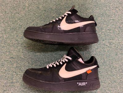 Off-White × Nike Air Force 1 Low "Black"