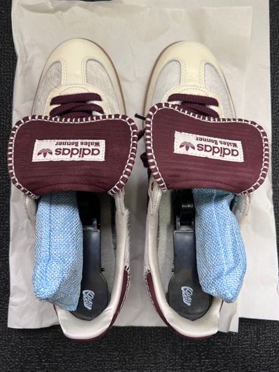 Wales Bonner × adidas Samba Pony Tonal Low "Cream White/Mystery Brown"