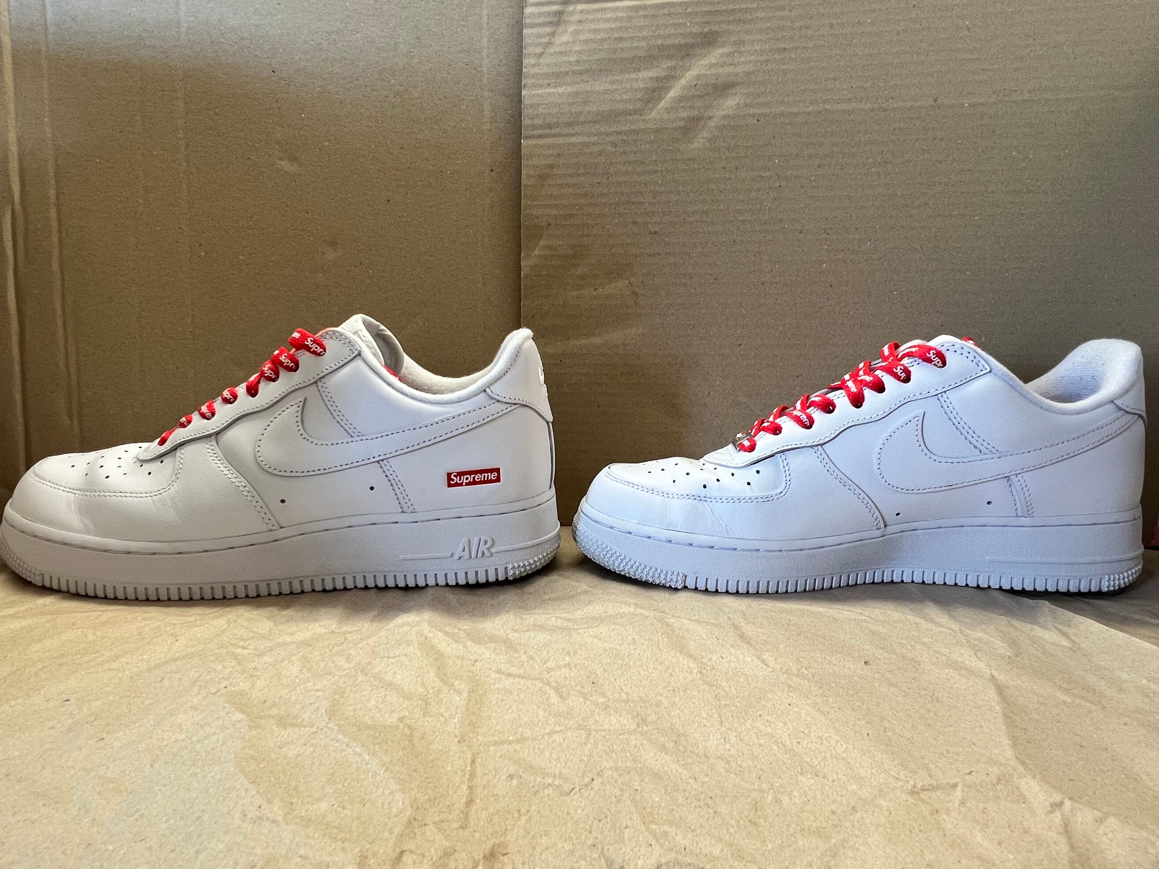 Supreme × Nike Air Force 1 Low "White"