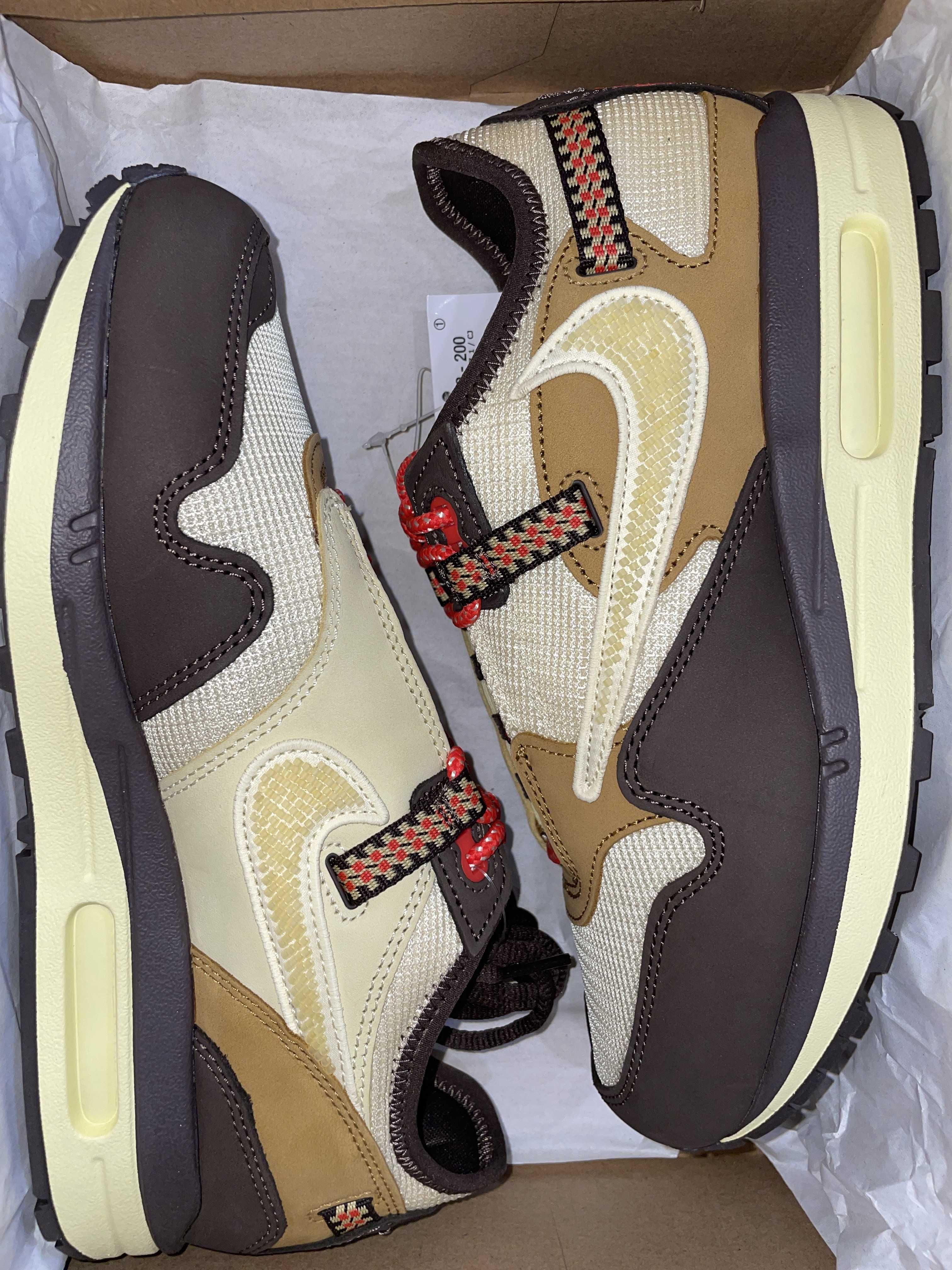 Travis Scott × Nike Air Max 1 "CACT.US Brown"
