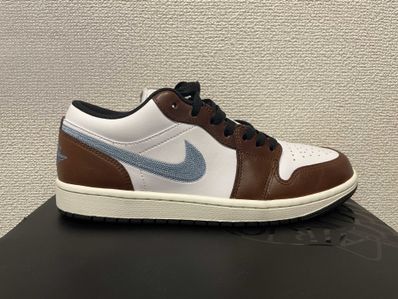 Nike Air Jordan 1 Low SE "White/Black/Sail/Blue Grey"