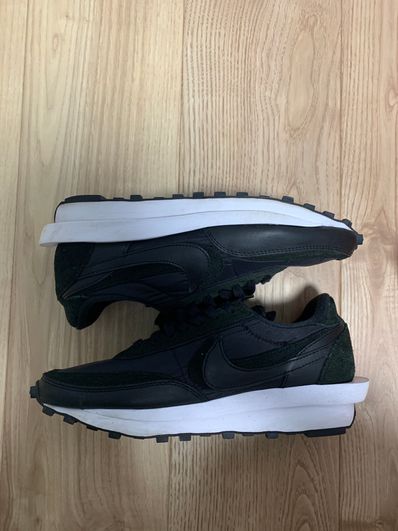 sacai × Nike LDV Waffle "Triple Black"