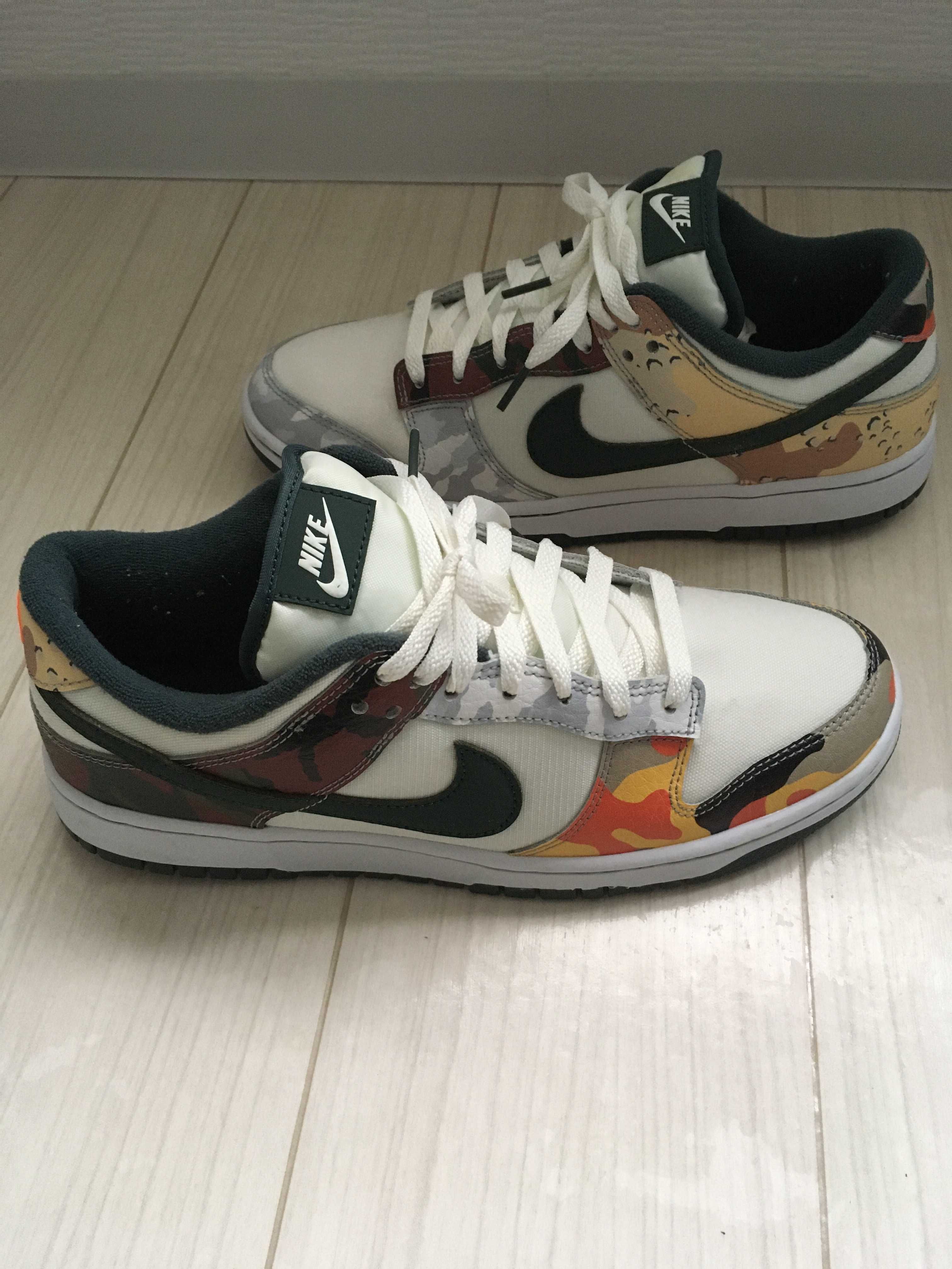 Nike Dunk Low "Sail Multi Camo"