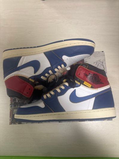 Union × Nike Air Jordan 1 Retro High OG NRG "Storm Blue/Varsity Red"