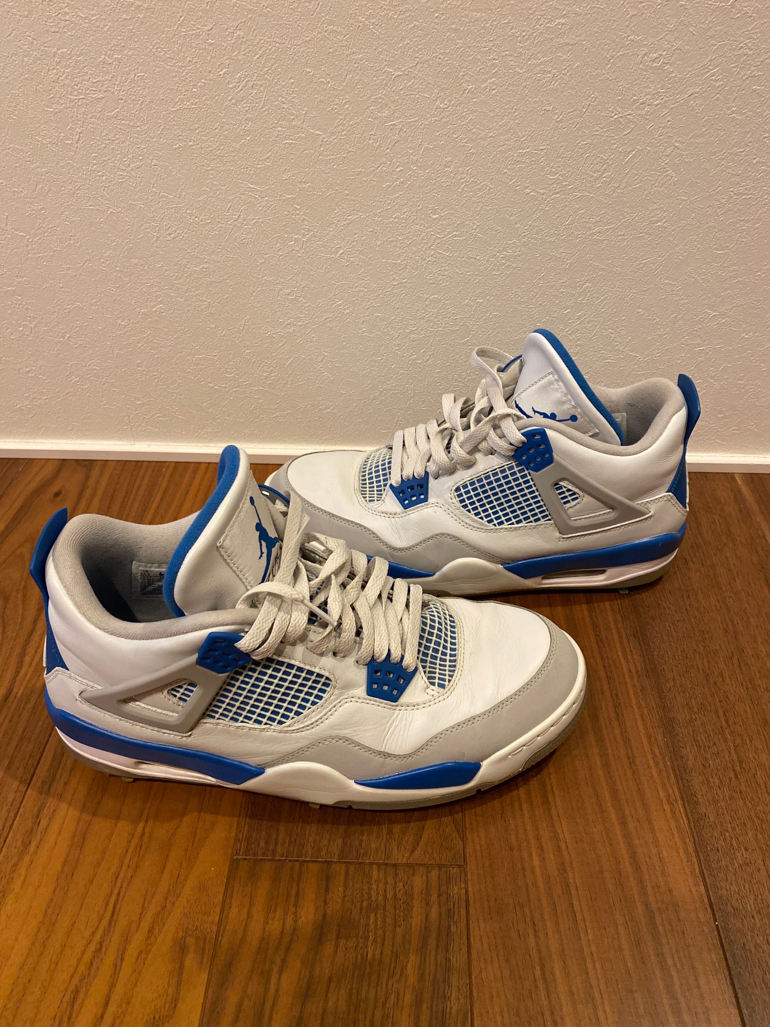 NIKE AIR JORDAN 4 GOLF "MILITARY BLUE"