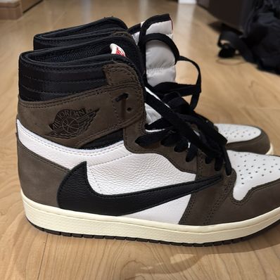 Travis Scott × Nike Air Jordan 1 Retro High OG TS SP "Sail/Dark Mocha"