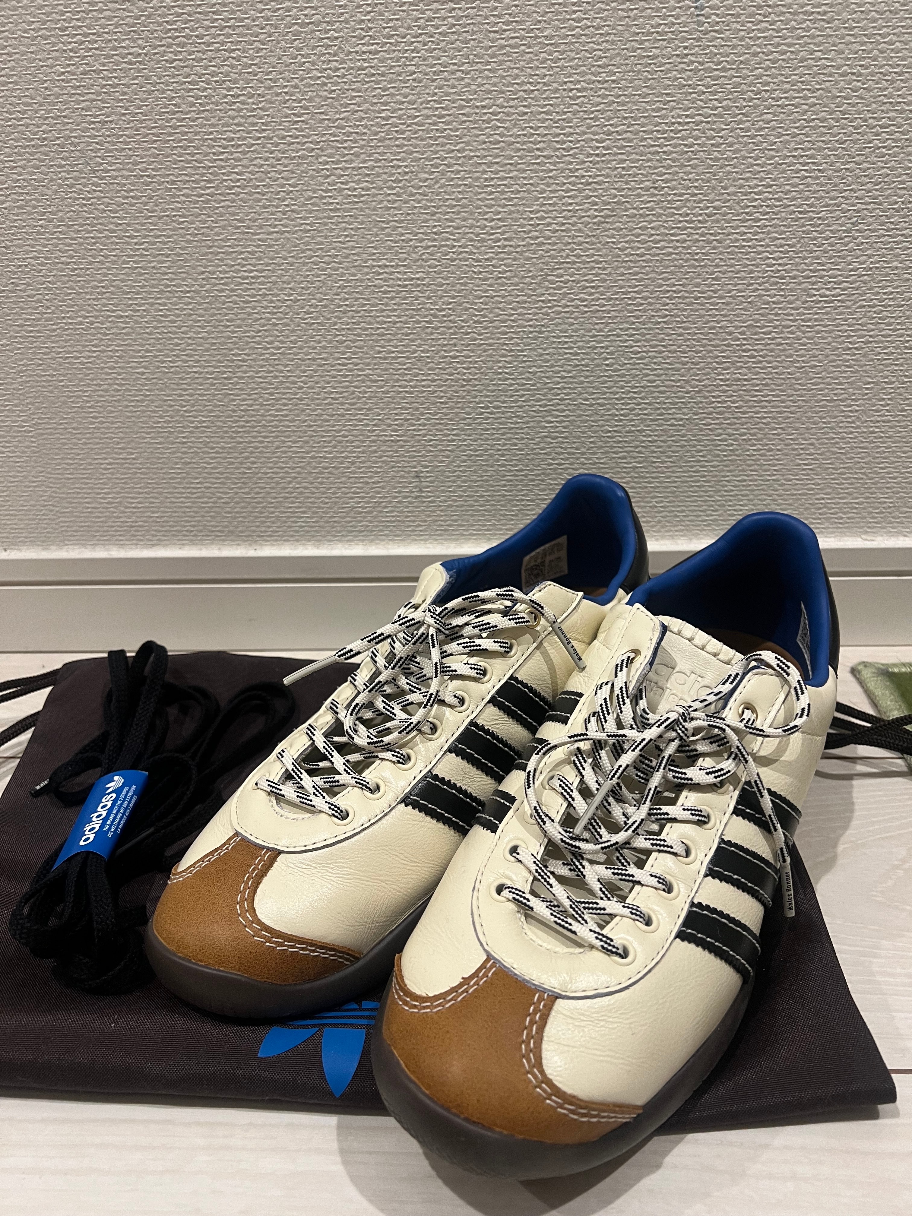 Wales Bonner × adidas Karintha OG "Wonder White/Core Black"