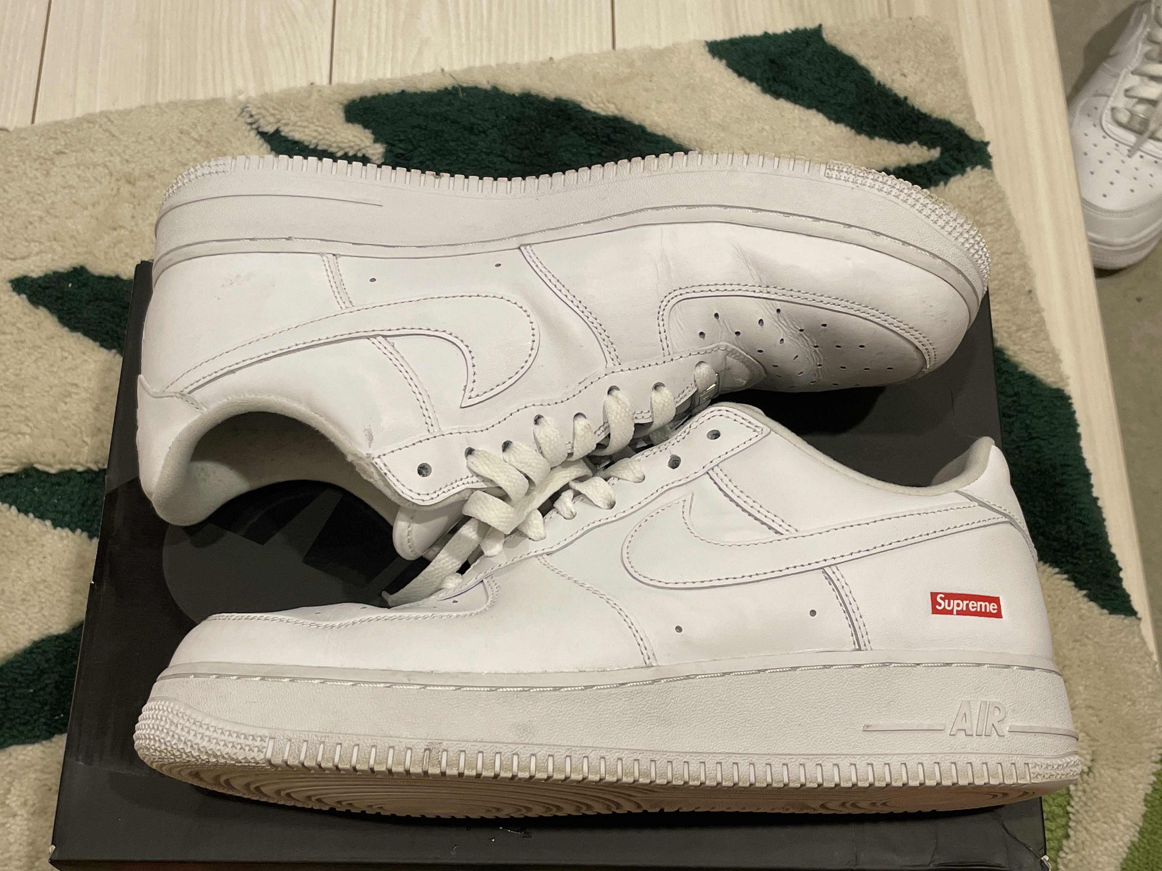 Supreme × Nike Air Force 1 Low "White"