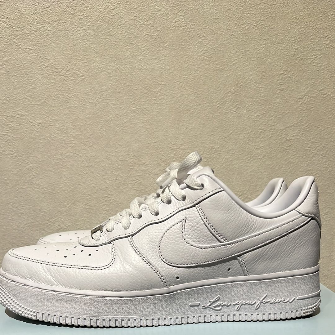 Drake NOCTA × Nike Air Force 1 Low "Love You Forver/White"