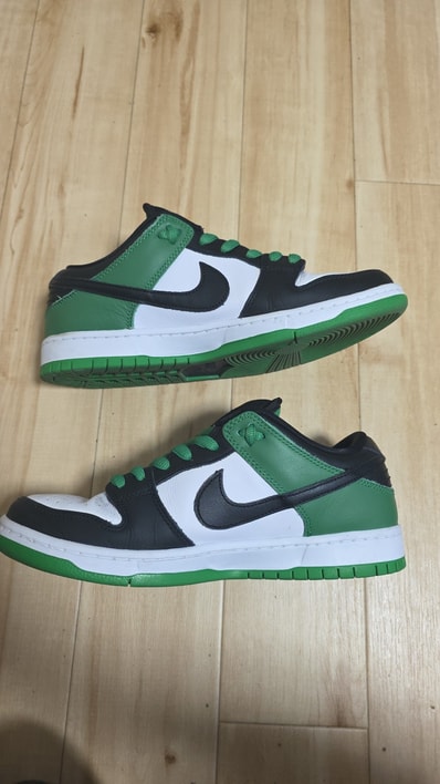 Nike SB Dunk Low Pro "Black and Classic Green"