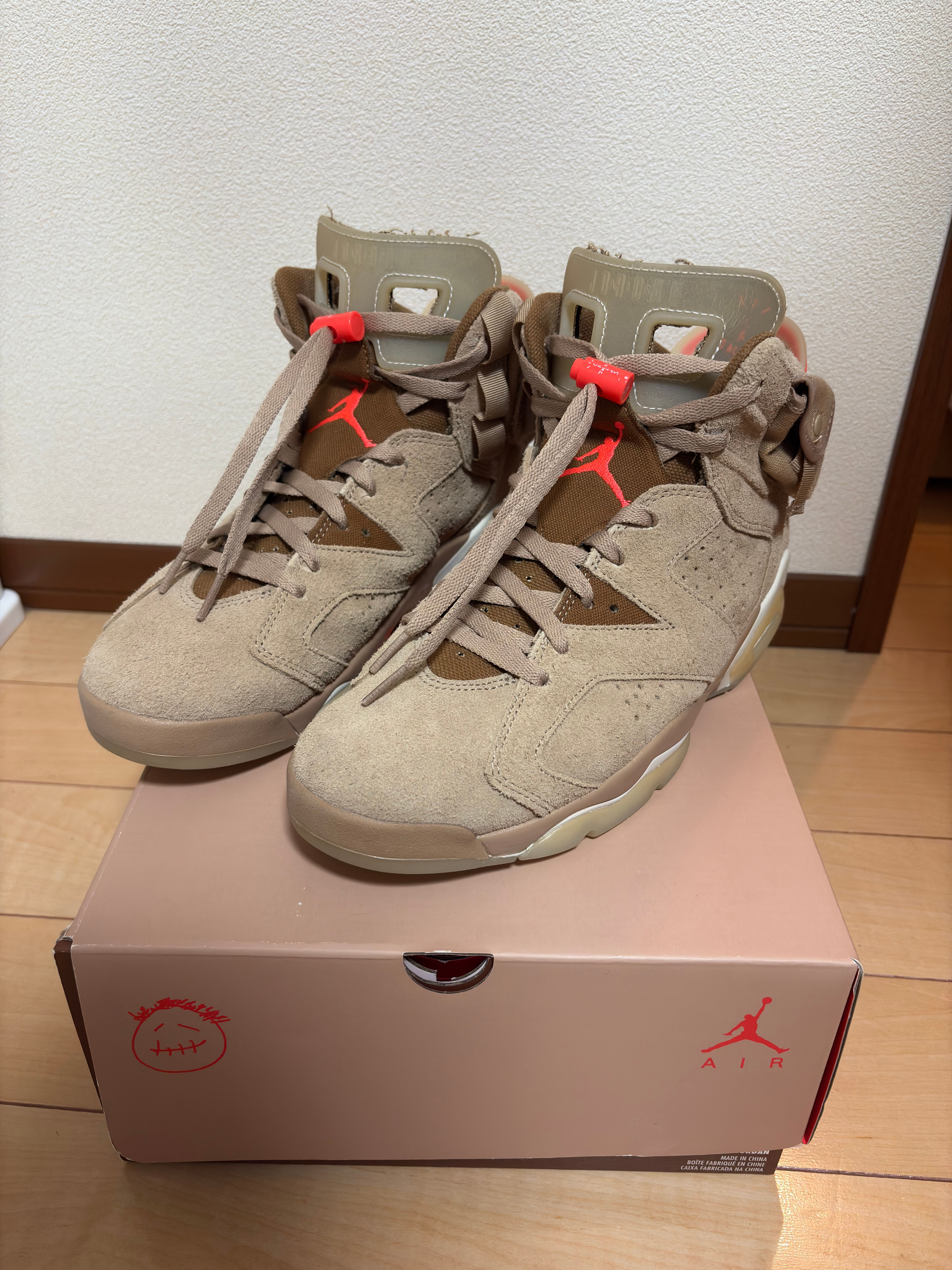 Travis Scott × Nike Air Jordan 6 "British Khaki"