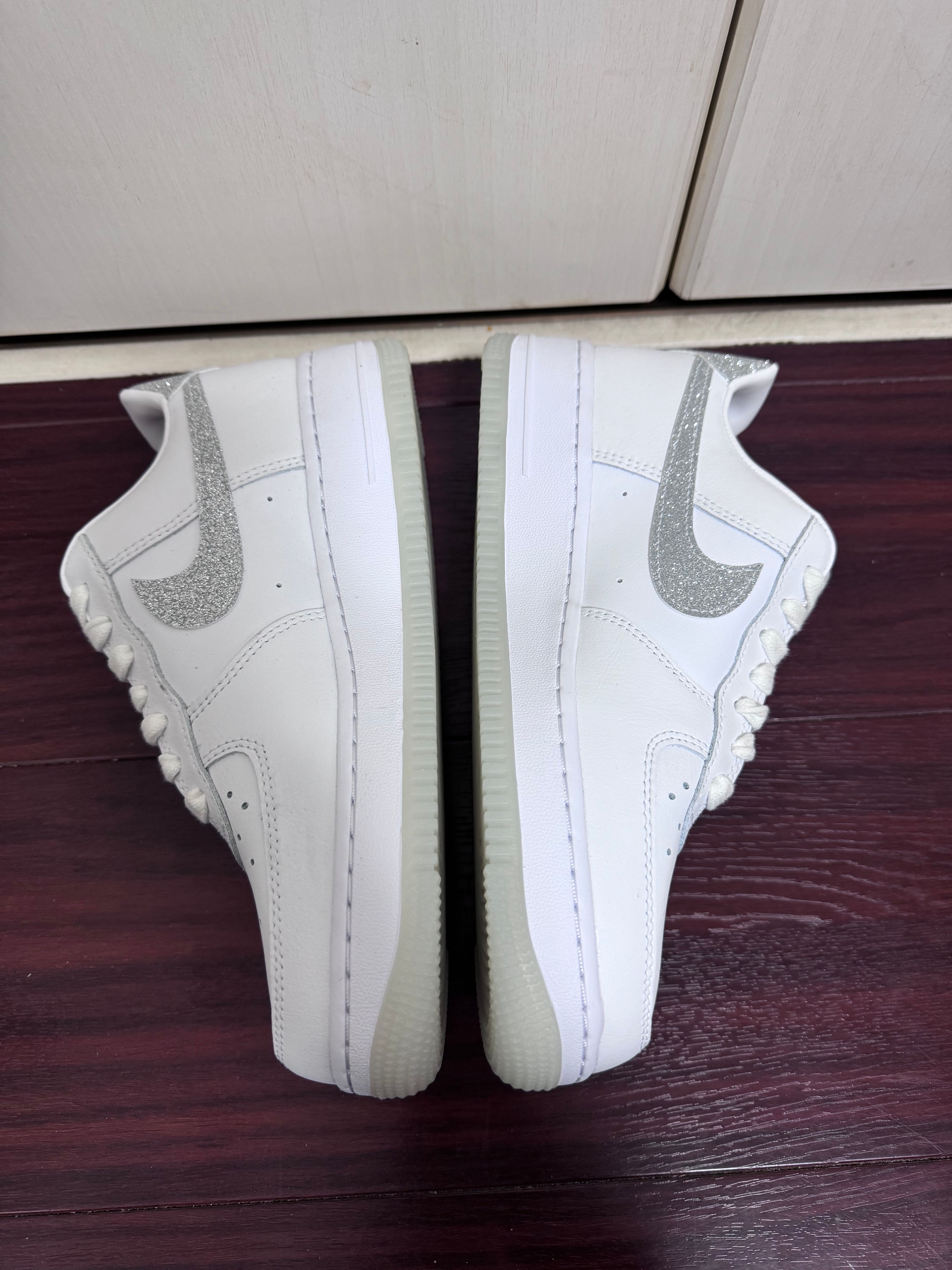 Nike Women's Air Force 1 '07 LX "White/Cool Grey/Multi Color"